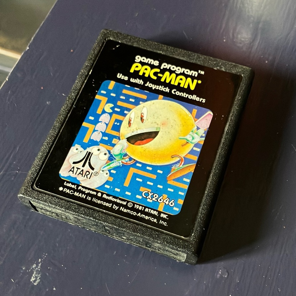 3 for $10 item!

Atari Pac-Man Game Cartridge